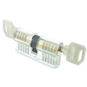 Dubbelsidigt träningslås detaljer Dubbelsidigt träningslås - Detaljbild