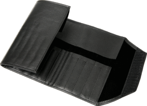 Multipick ELITE rullfodral i läder detaljer Multipick ELITE rullfodral i läder - Detaljbild