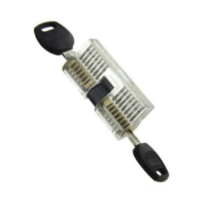 Transparent dimple-övningslås - Produktbild