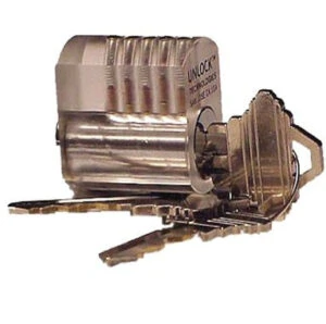 Brockhage genomskuret övningslås - Produktbild