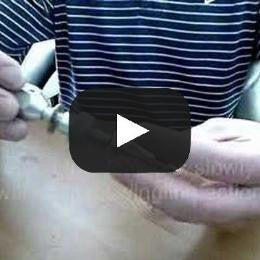 Transparent tubulärt övningslås 7 stift - Detaljbild